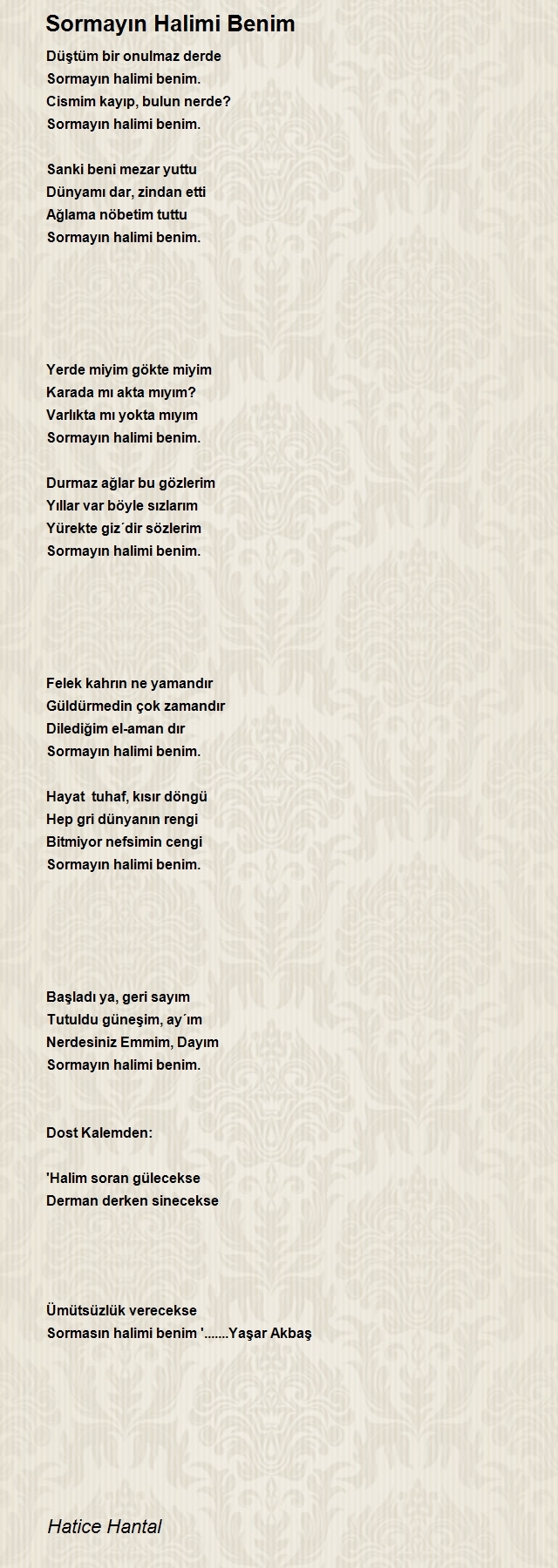 Hatice Hantal