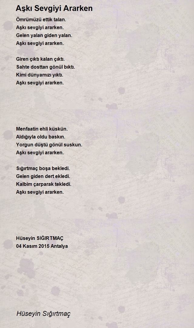 Hüseyin Sığırtmaç