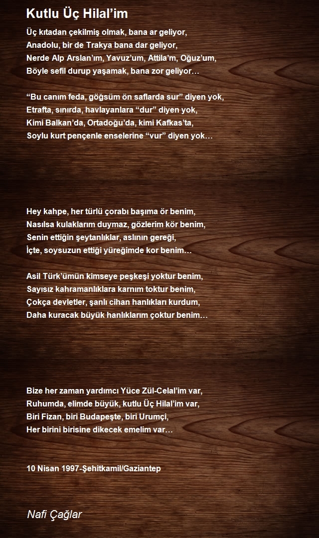 Nafi Çağlar