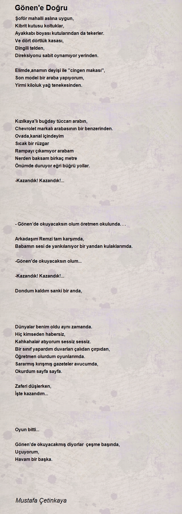 Mustafa Çetinkaya