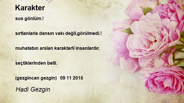 Hadi Gezgin
