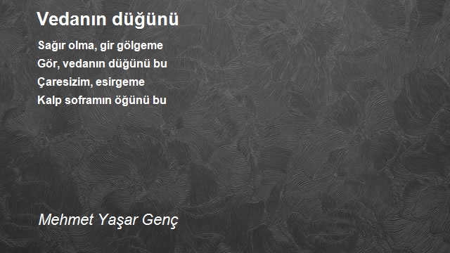 Mehmet Yaşar Genç