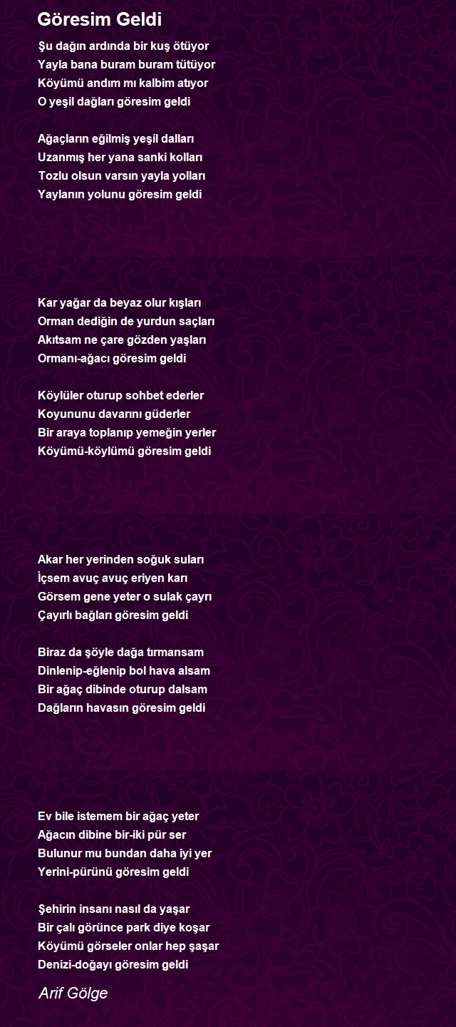 Arif Gölge