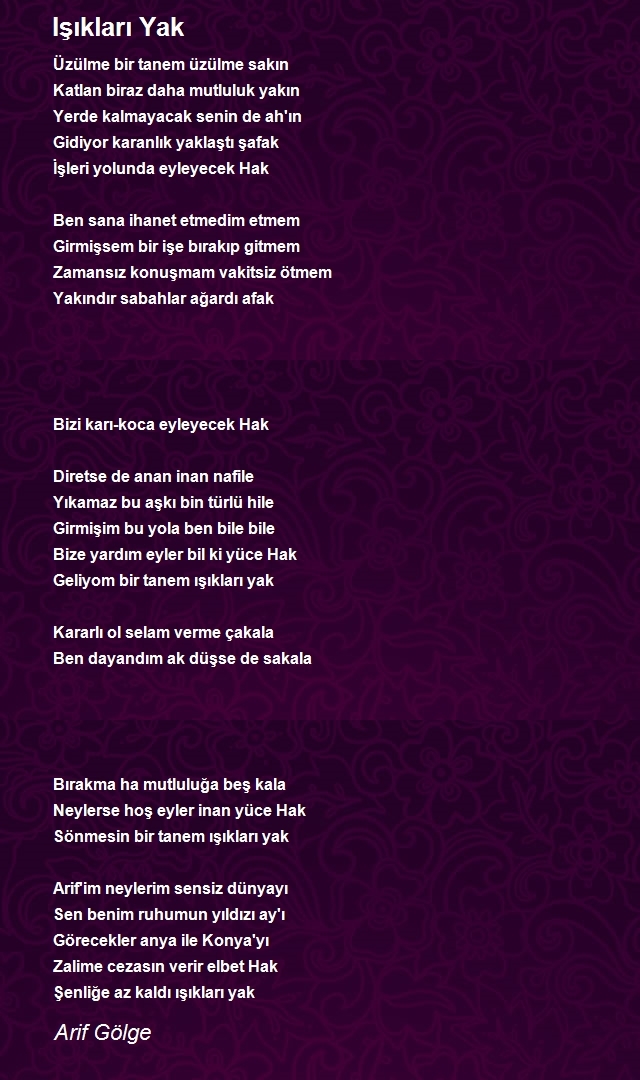 Arif Gölge