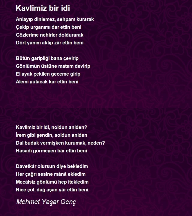 Mehmet Yaşar Genç