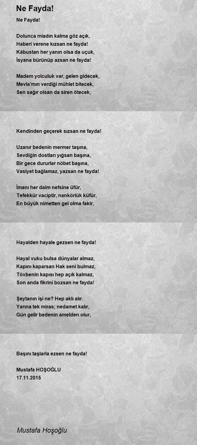 Mustafa Hoşoğlu