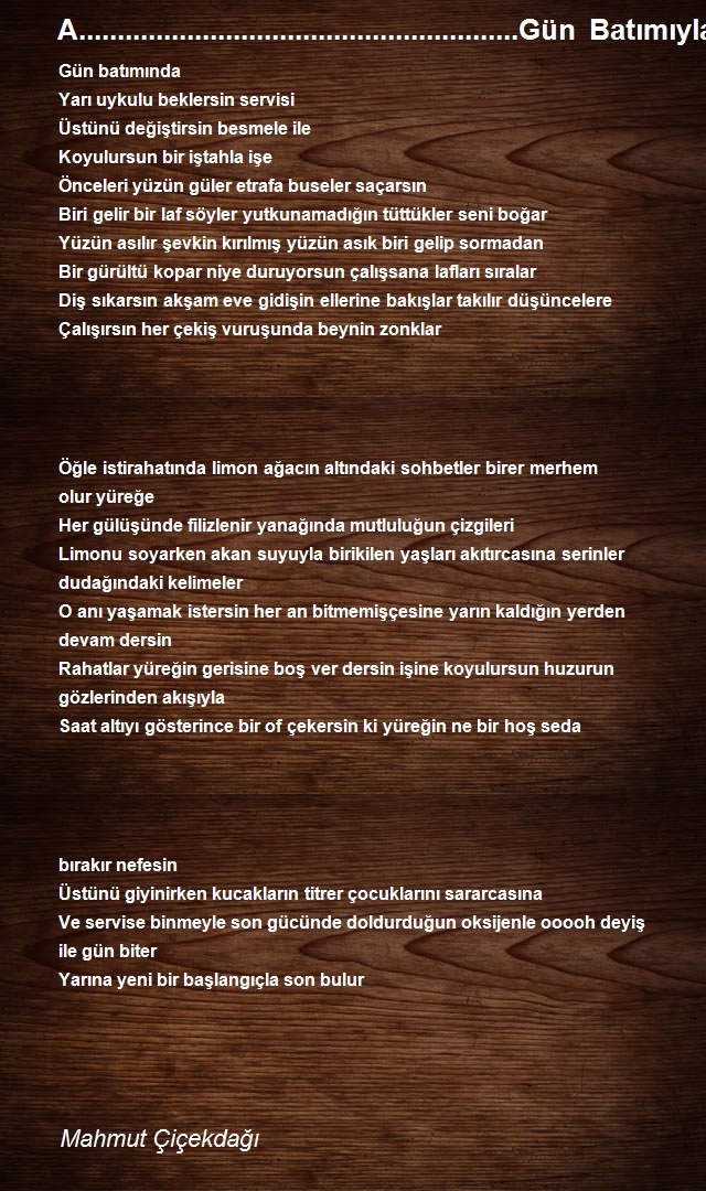 Mahmut Çiçekdağı
