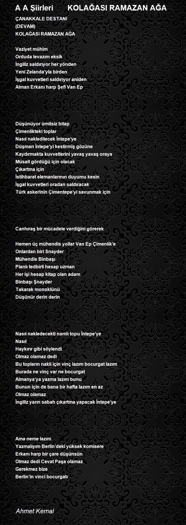 Ahmet Kemal