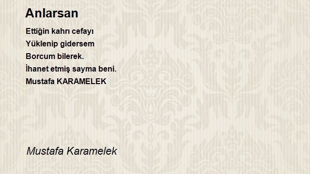 Mustafa Karamelek