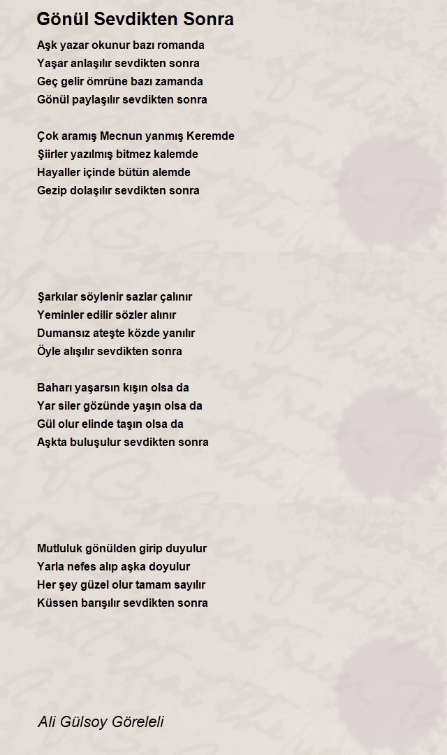 Ali Gülsoy Göreleli