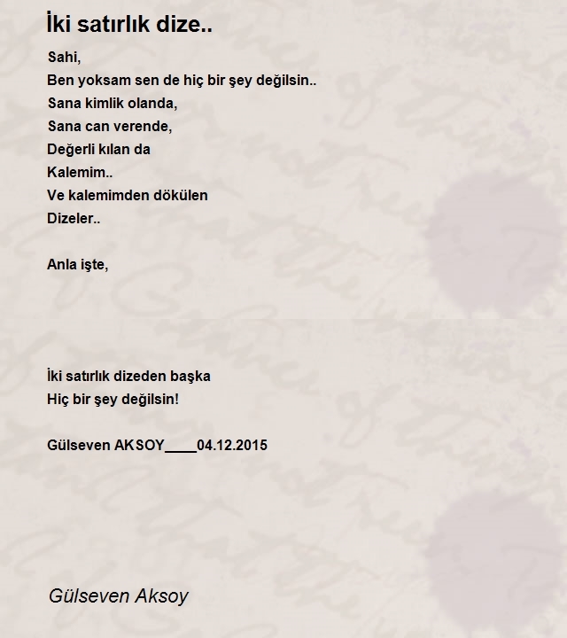 Gülseven Aksoy