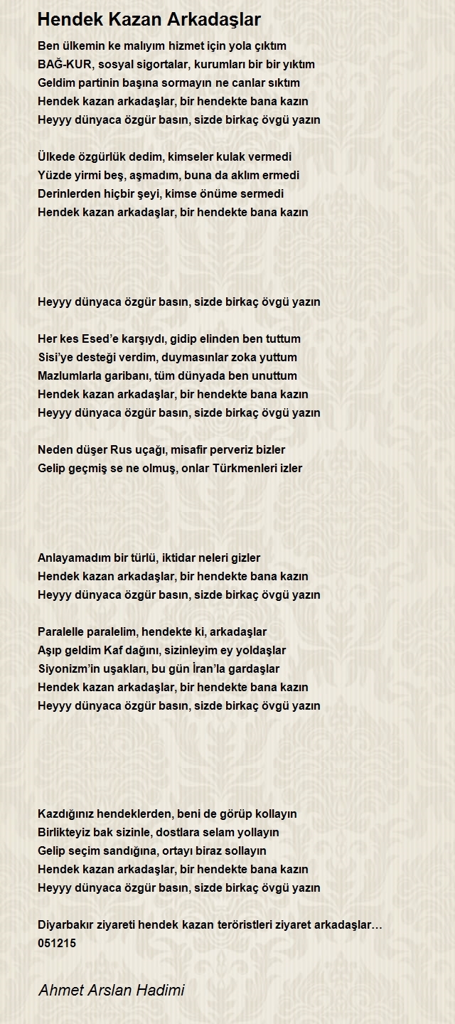 Ahmet Arslan Hadimi