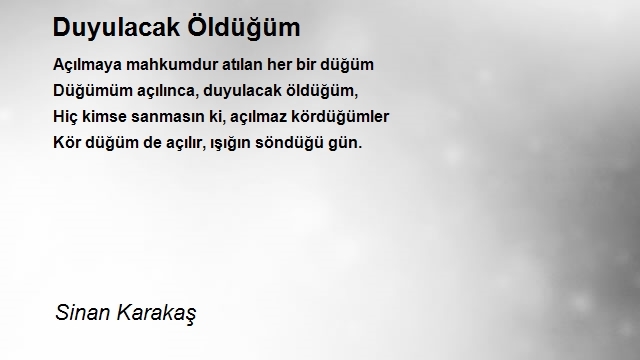 Sinan Karakaş
