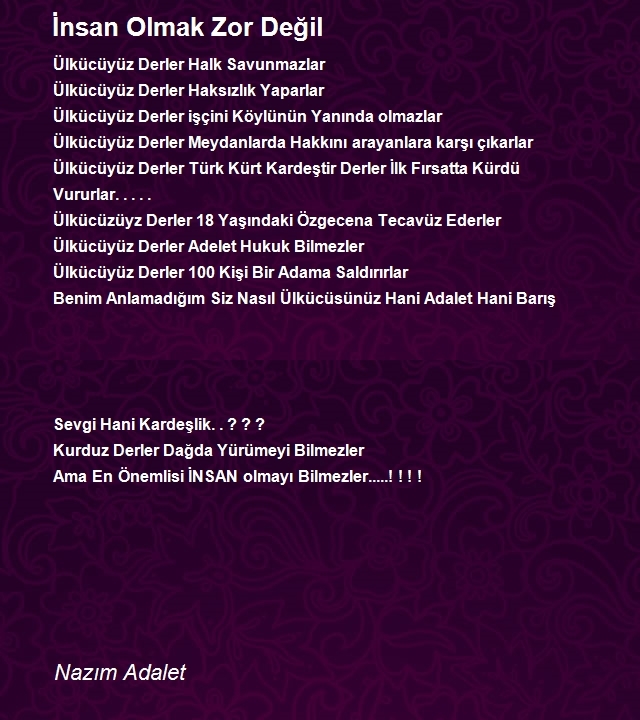 Nazım Adalet