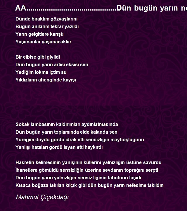 Mahmut Çiçekdağı