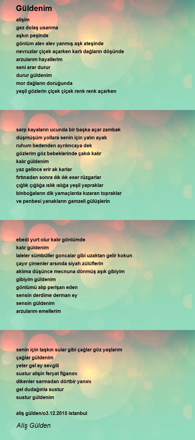 Aliş Gülden