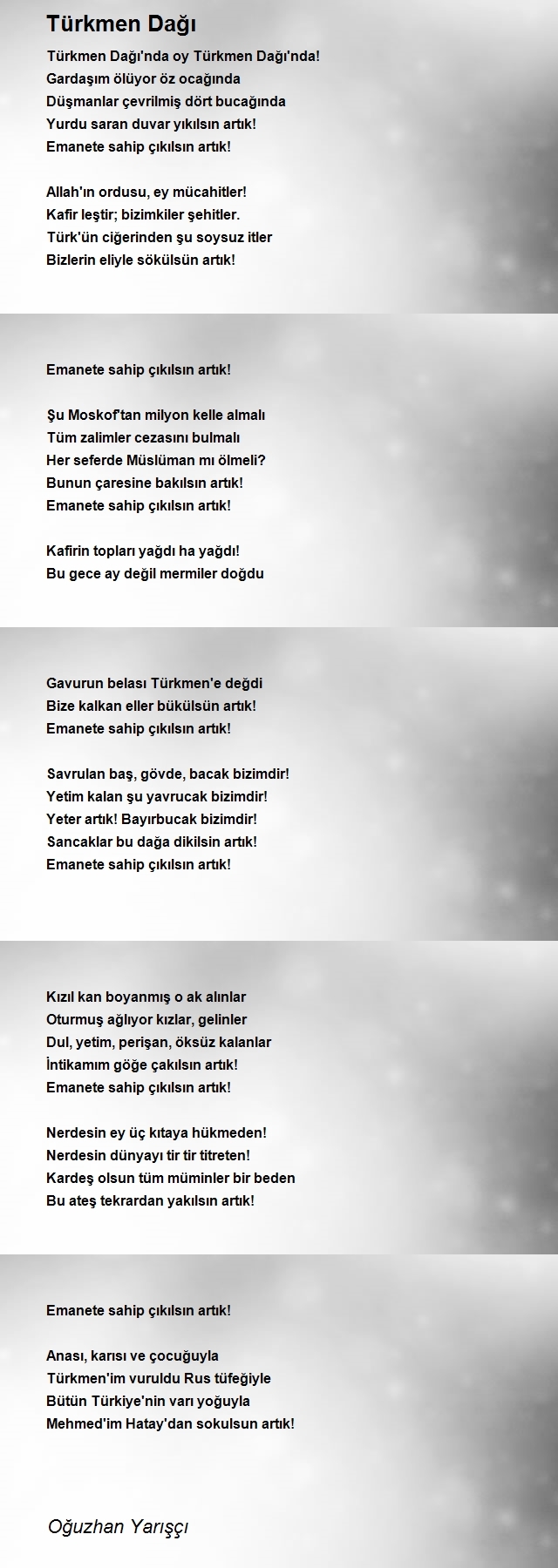 Oğuzhan Yarışçı