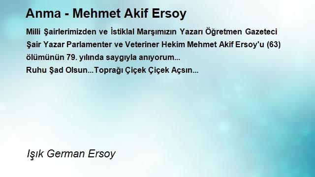 Işık German Ersoy