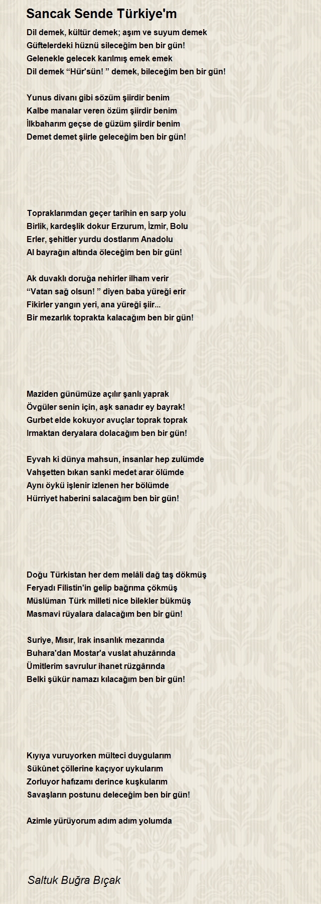 Saltuk Buğra Bıçak