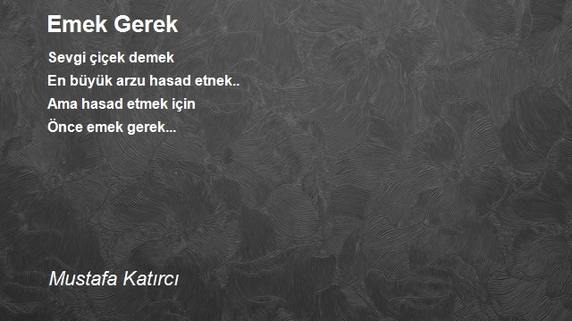 Mustafa Katırcı