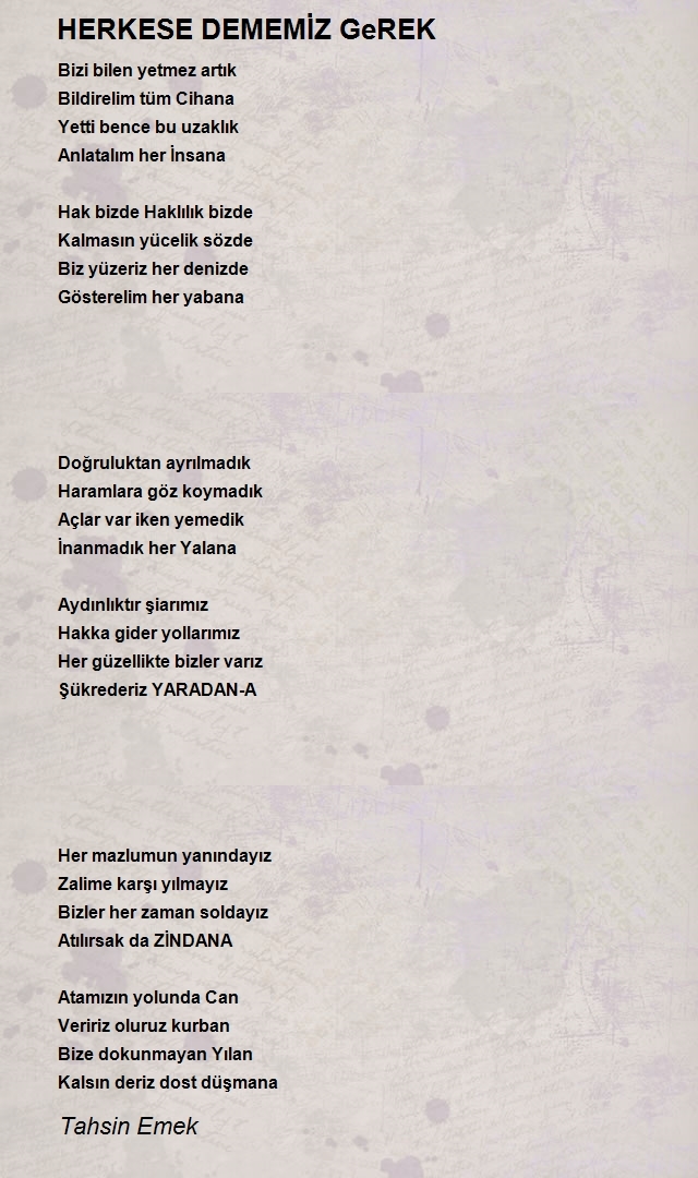 Tahsin Emek
