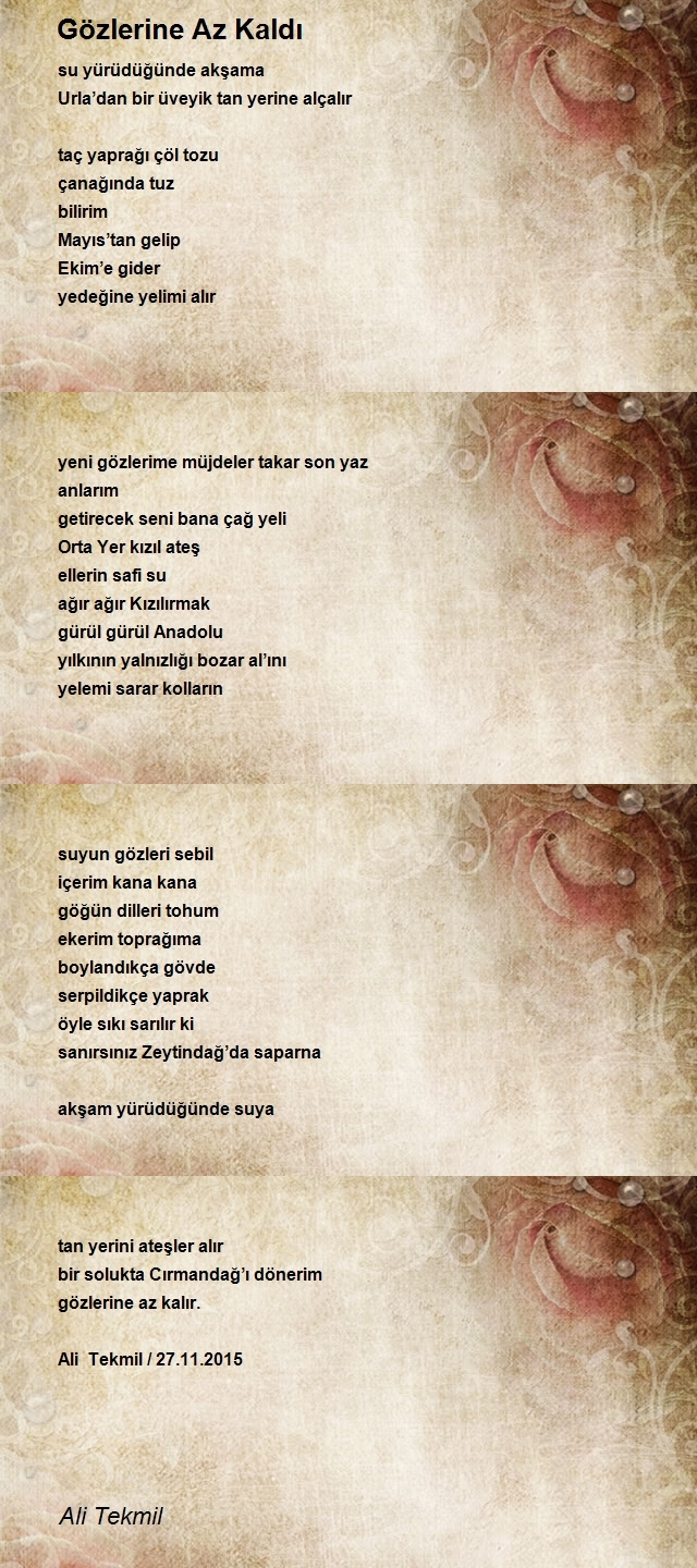 Ali Tekmil