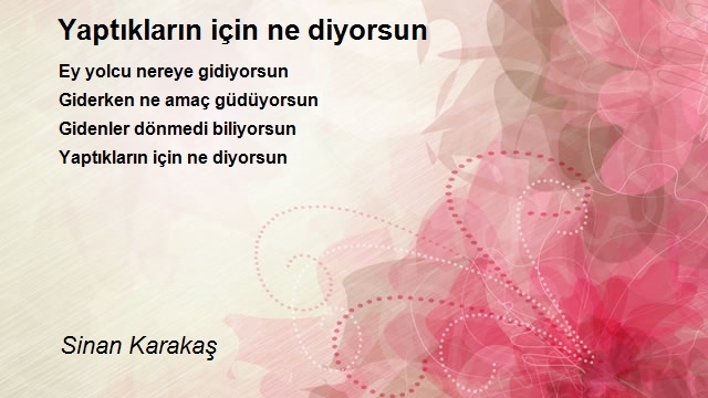Sinan Karakaş