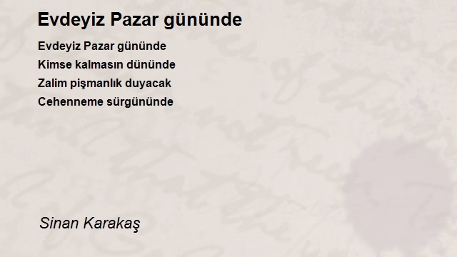 Sinan Karakaş