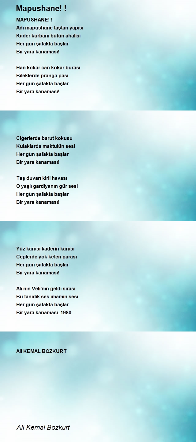 Ali Kemal Bozkurt