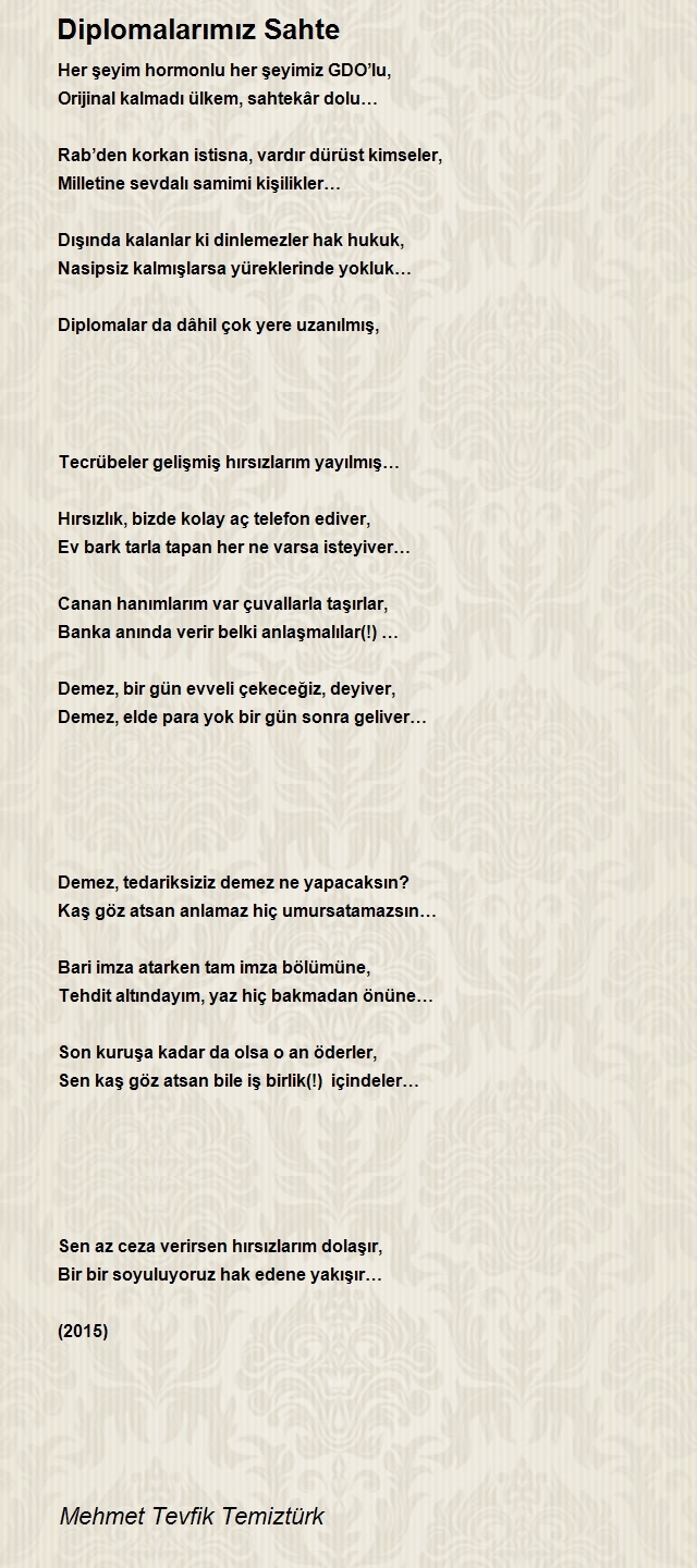 Mehmet Tevfik Temiztürk