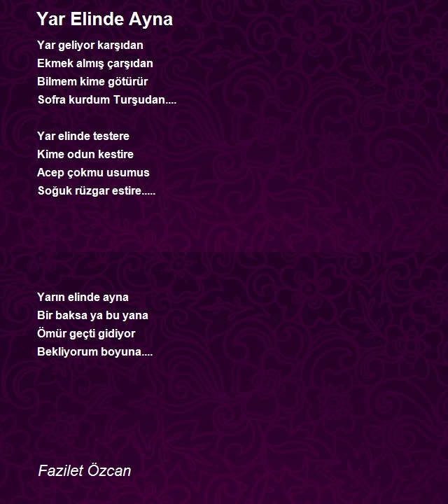 Fazilet Özcan