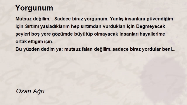Ozan Ağrı