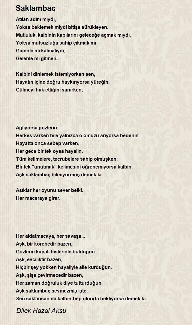 Dilek Hazal Aksu