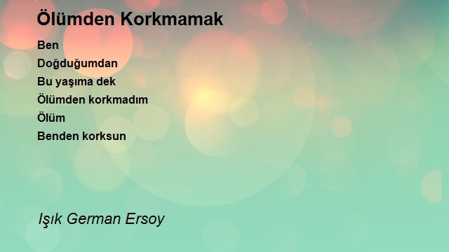 Işık German Ersoy