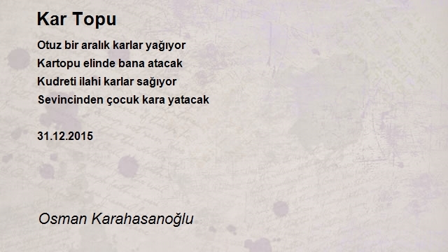 Osman Karahasanoğlu