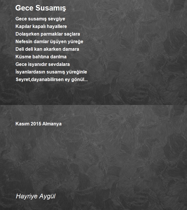 Hayriye Aygül