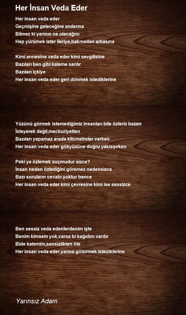 Yarınsız Adam
