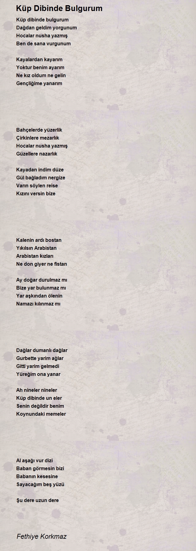 Fethiye Korkmaz