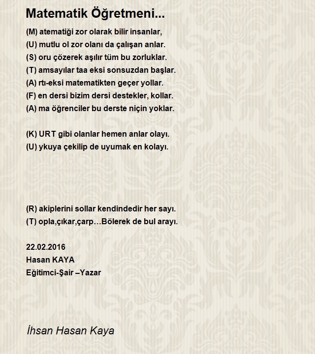 İhsan Hasan Kaya
