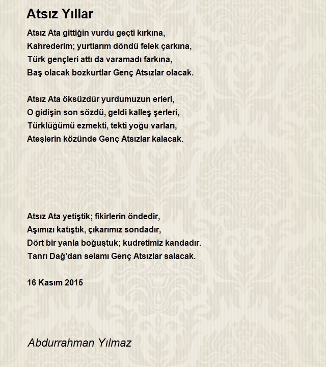 Abdurrahman Yılmaz