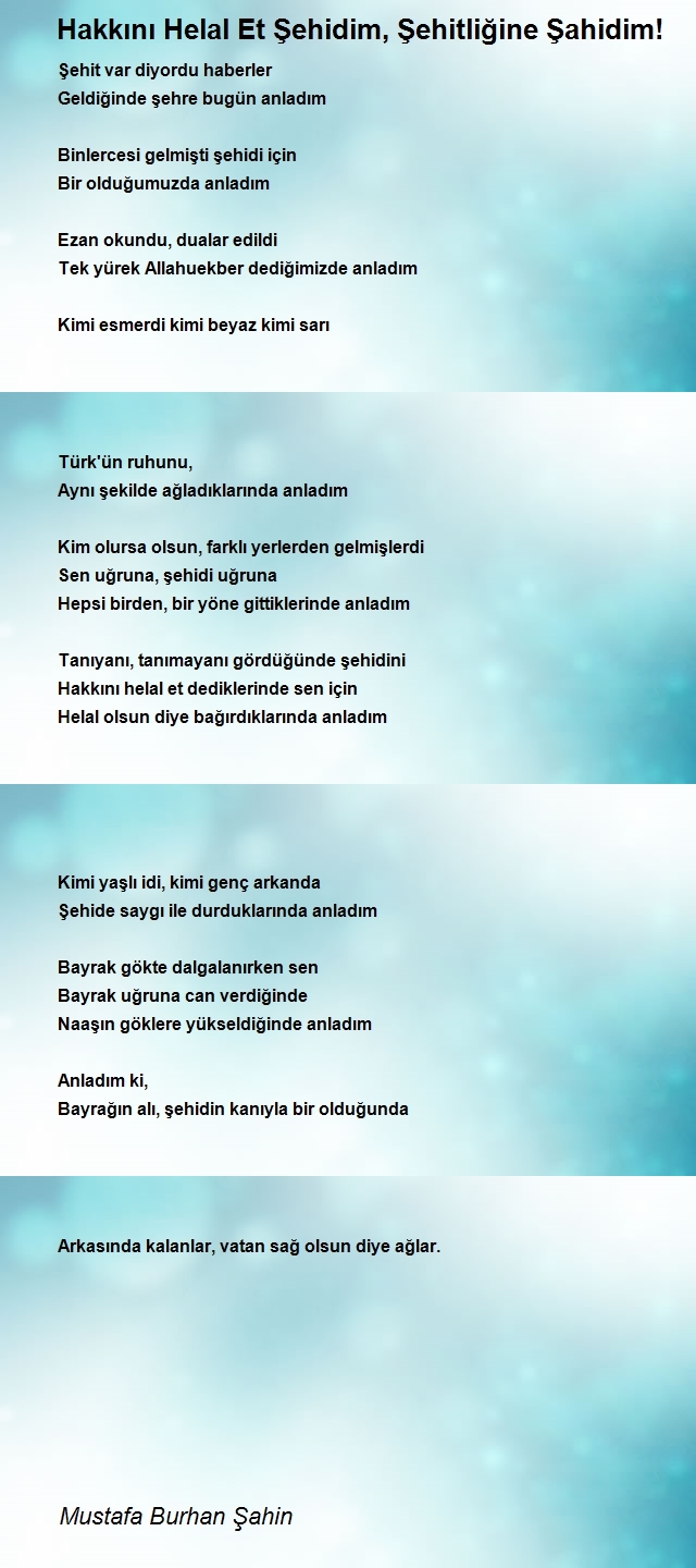 Mustafa Burhan Şahin