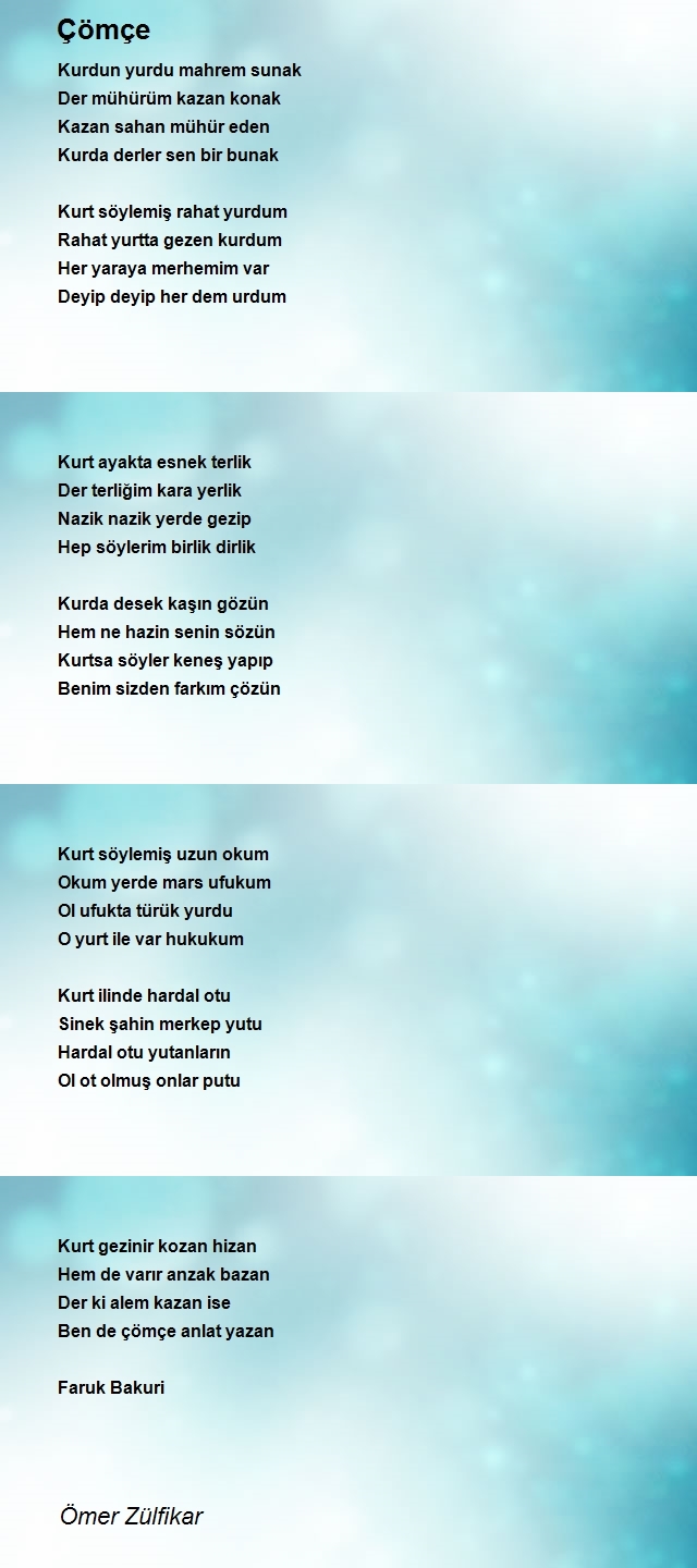 Ömer Faruk Zülfikar Bakuri