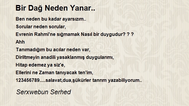 Serxwebun Serhed