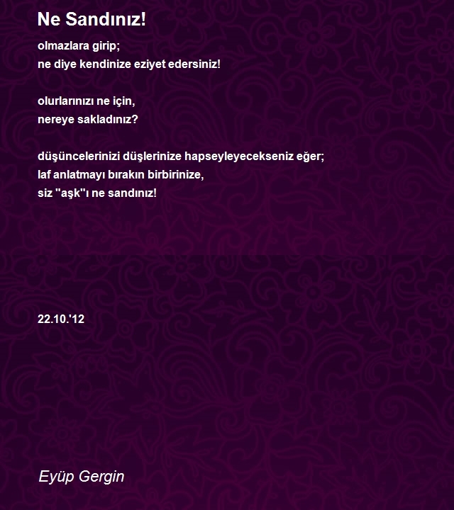 Eyüp Gergin