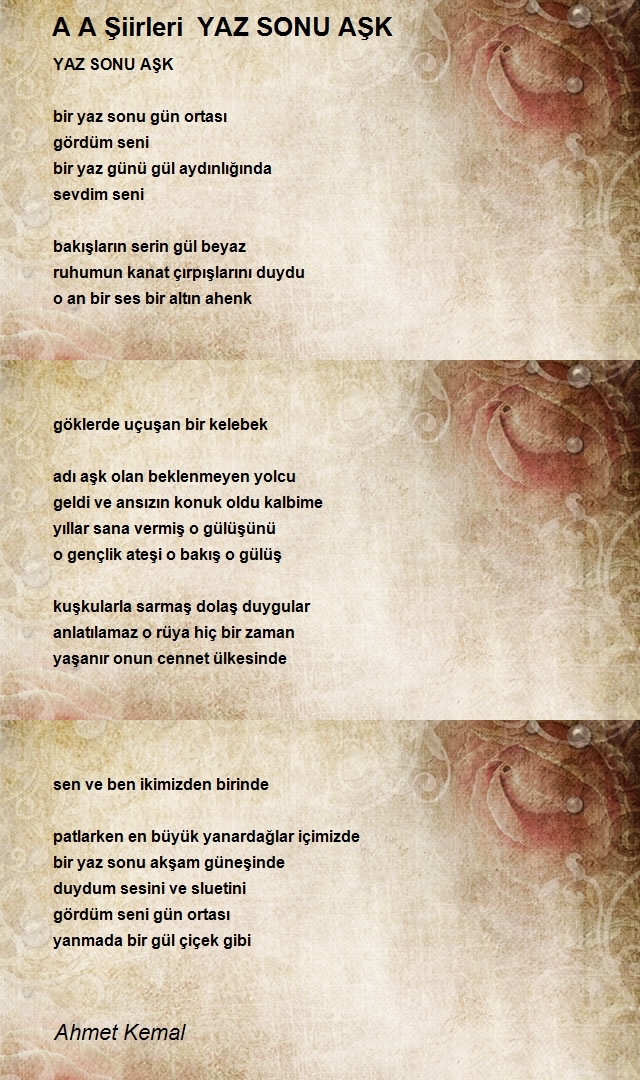 Ahmet Kemal
