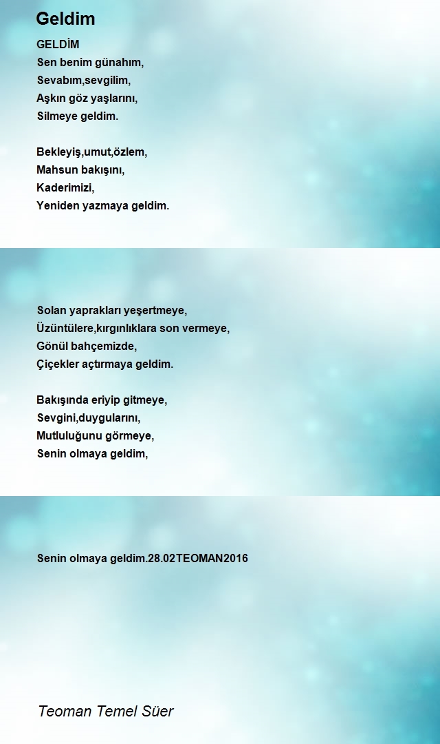 Teoman Temel Süer