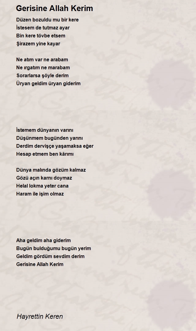 Hayrettin Keren
