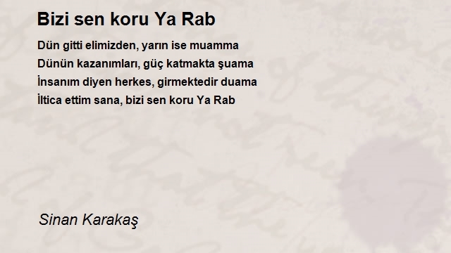Sinan Karakaş