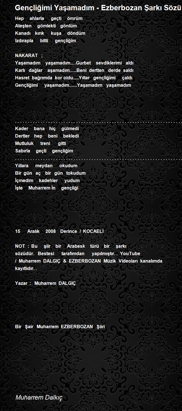 Muharrem Dalkıç