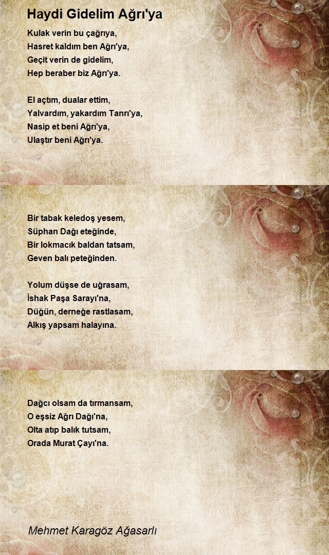 Mehmet Karagöz Ağasarlı